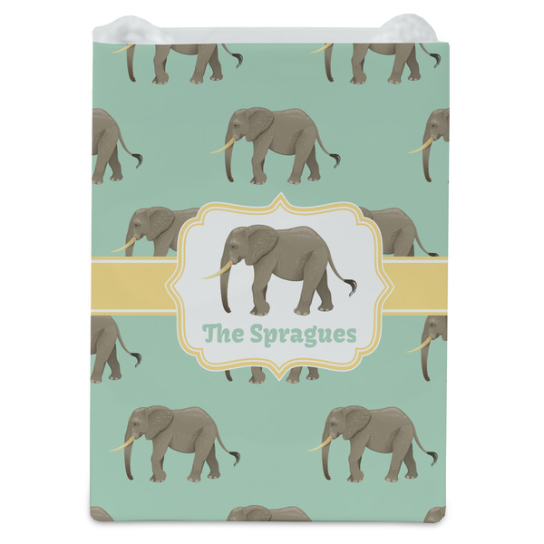 Elephant Jewelry Gift Bag - Gloss - Front
