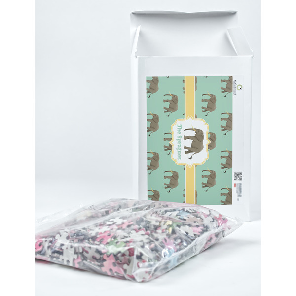 Elephant Jigsaw Puzzle 1014 Piece - Box