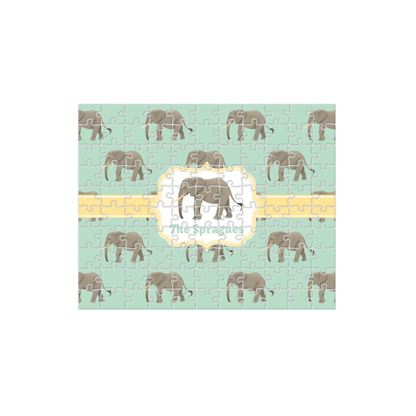 Custom Elephant 110 pc Jigsaw Puzzle (Personalized)