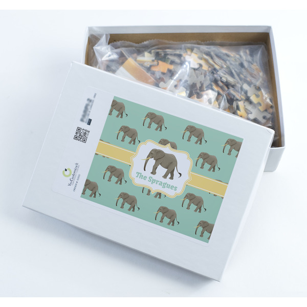 Elephant Jigsaw Puzzle 252 Piece - Box