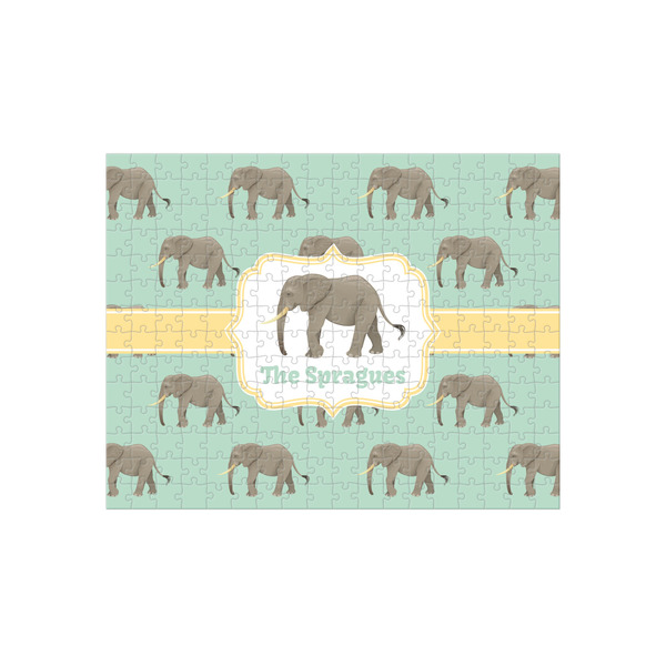 Custom Elephant 252 pc Jigsaw Puzzle (Personalized)