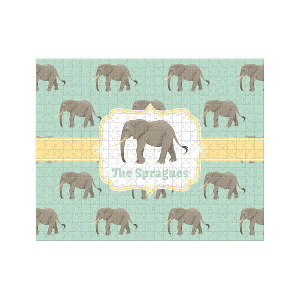 Custom Elephant 500 pc Jigsaw Puzzle (Personalized)