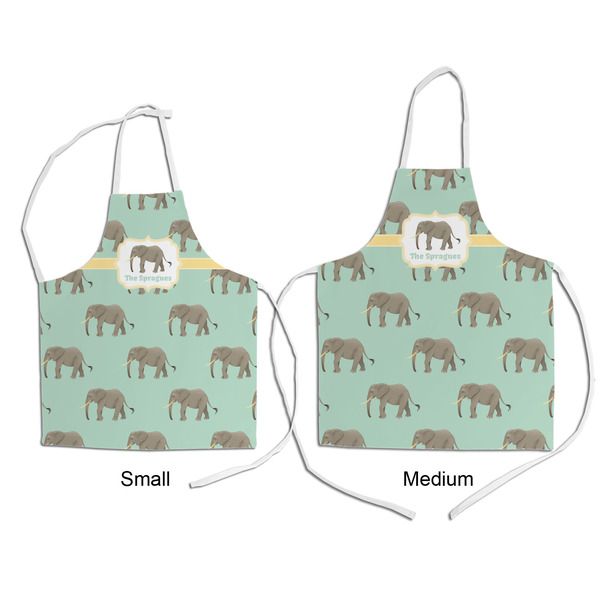 Elephant Kid's Aprons - Comparison
