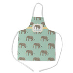 Elephant Kid's Apron w/ Name or Text