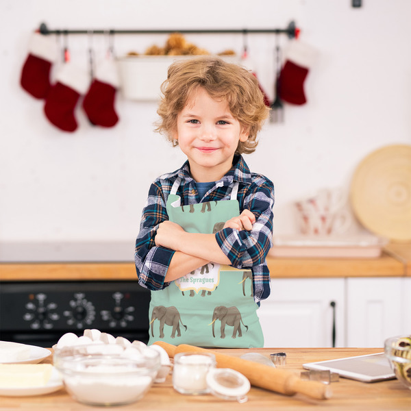 Elephant Kid's Aprons - Small - Lifestyle