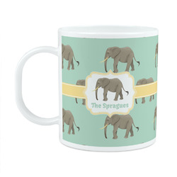Elephant Plastic Kids Mug (Personalized)