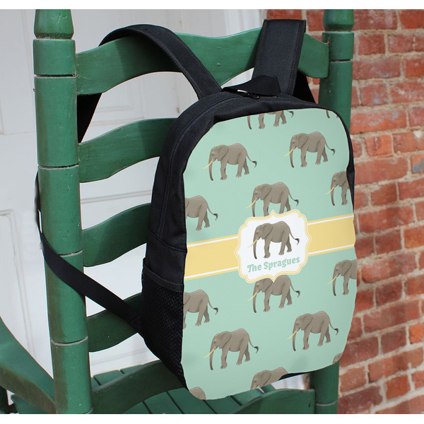 Elephant Kids Backpack - In Context