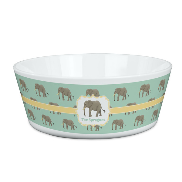 Custom Elephant Kid's Bowl (Personalized)