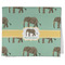 Elephant Kitchen Towel - Poly Cotton - Folded Half
