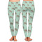 Elephant Ladies Leggings - Front and Back