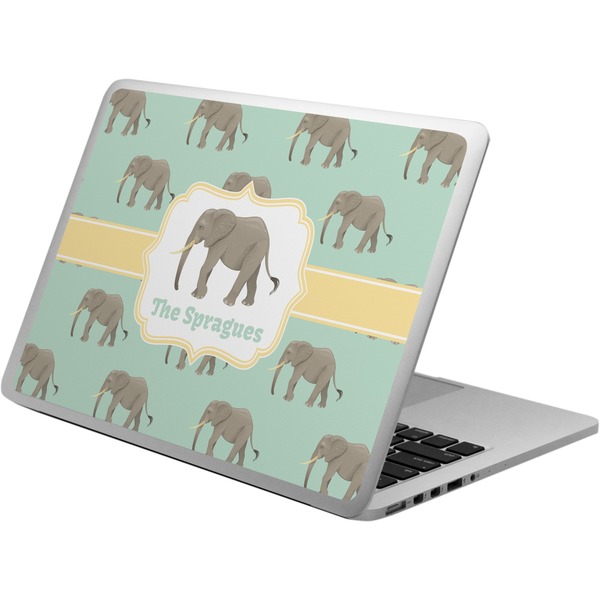 Custom Elephant Laptop Skin - Custom Sized (Personalized)