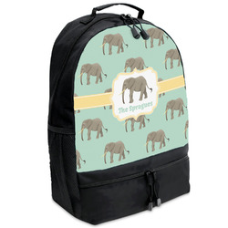Elephant Backpacks - Black (Personalized)