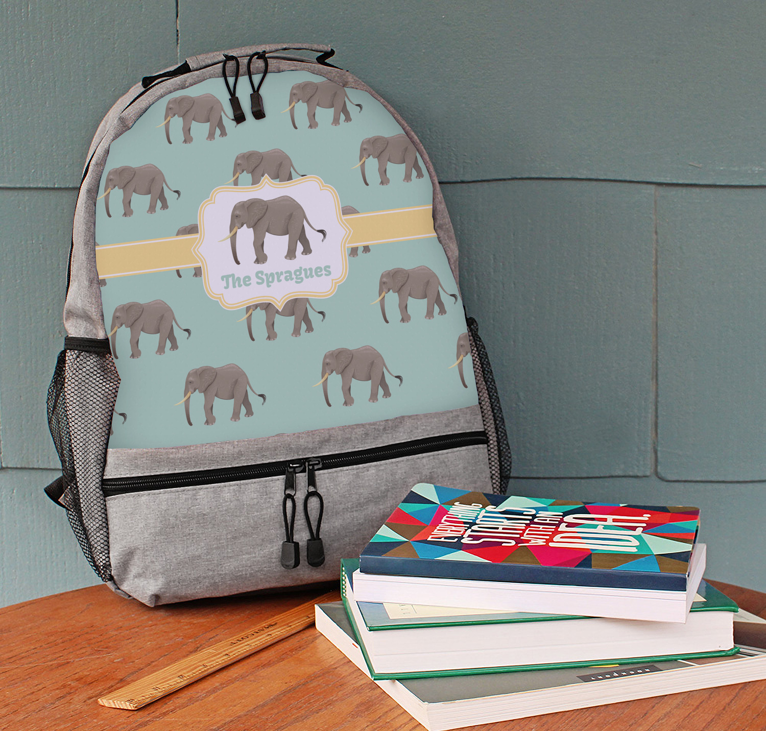 Custom Elephant Backpack (Personalized) | YouCustomizeIt
