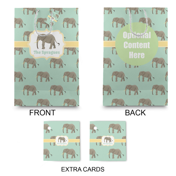 Elephant Large Gift Bag - Approval