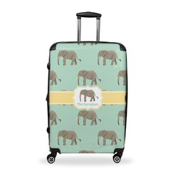 Elephant Suitcase - 28" Large - Checked w/ Name or Text