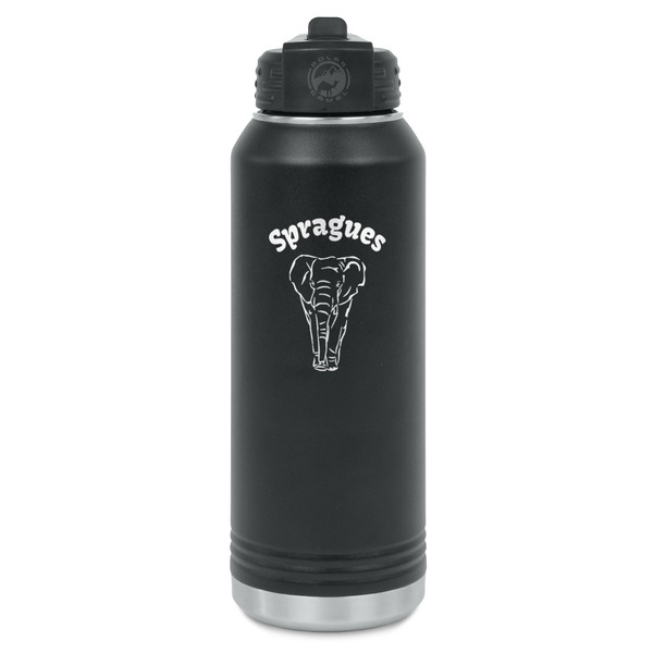 Custom Elephant Water Bottles - Laser Engraved (Personalized)