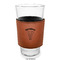 Elephant Laserable Leatherette Mug Sleeve - In pint glass for bar