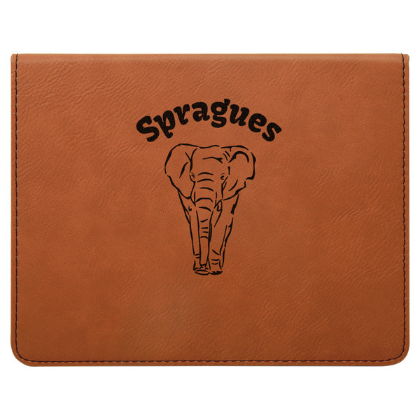 Elephant Leatherette 4-Piece Wine Tool Set Flat