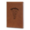Elephant Leatherette Journals - Large - Double Sided - Angled View