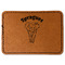 Elephant Leatherette Patches - Rectangle