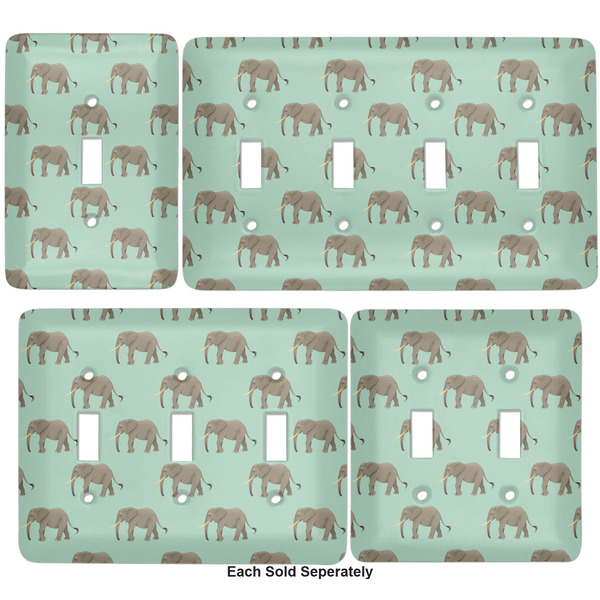 Elephant Light Switch Covers all sizes