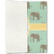 Elephant Linen Placemat - Folded Half