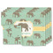 Elephant Linen Placemat - MAIN Set of 4 (double sided)
