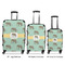 Elephant Luggage Bags all sizes - With Handle