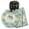 Elephant Luggage Tags - 3 Shapes Availabel