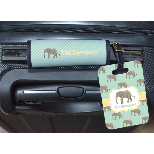 Elephant Luggage Wrap & Tag