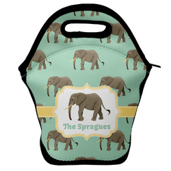 Elephant Lunch Bag w/ Name or Text