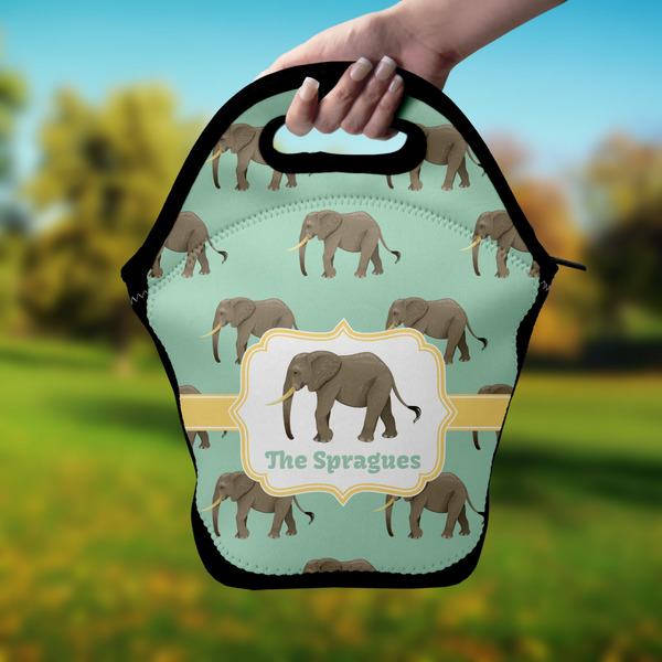Elephant Lunch Bag - Hand