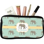Elephant Makeup / Cosmetic Bag - Small (Personalized)