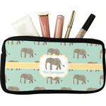 Elephant Makeup / Cosmetic Bag (Personalized)
