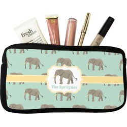 Elephant Makeup / Cosmetic Bag (Personalized)