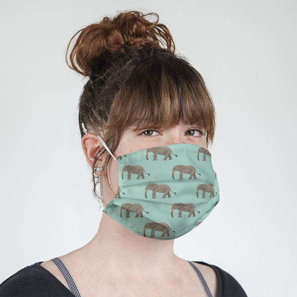 Elephant Mask - Quarter View on Girl