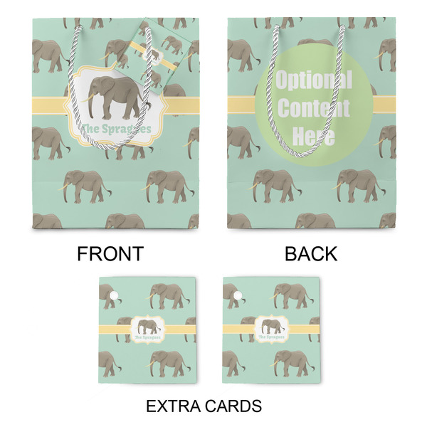 Elephant Medium Gift Bag - Approval