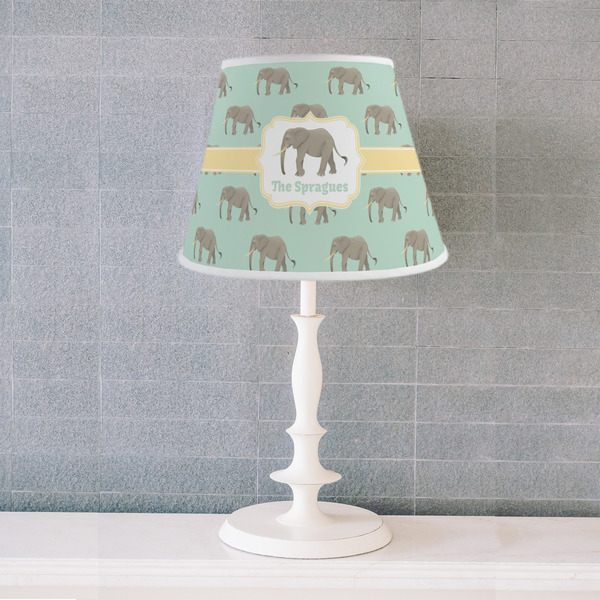 Elephant Poly Film Empire Lampshade - Lifestyle