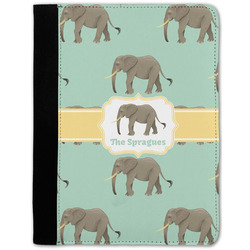 Elephant Notebook Padfolio - Medium w/ Name or Text