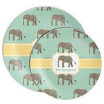 Elephant Melamine Plate (Personalized)