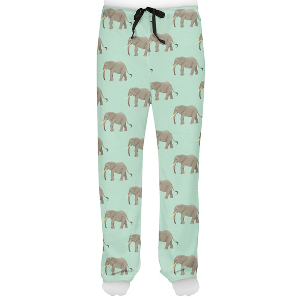 Elephant Men's Pjs Front - on model