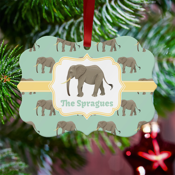 Elephant Metal Benilux Ornament - Lifestyle