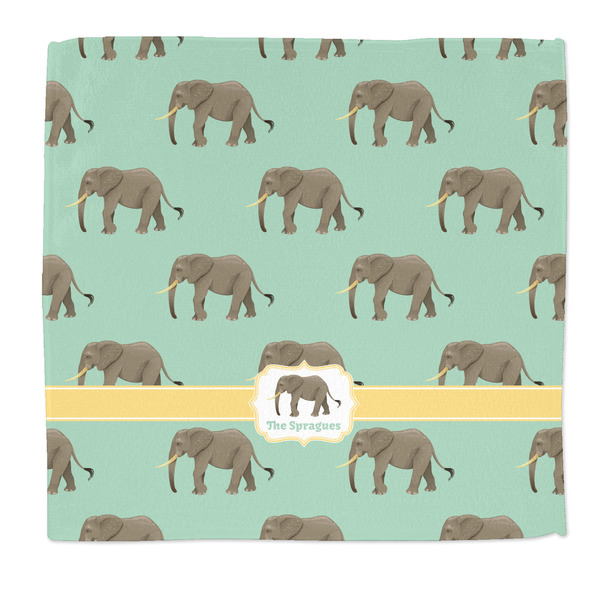 Custom Elephant Microfiber Dish Rag (Personalized)