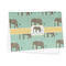 Elephant Microfiber Dish Towel - FOLDED HALF