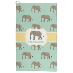 Elephant Microfiber Golf Towel - Large (Personalized)