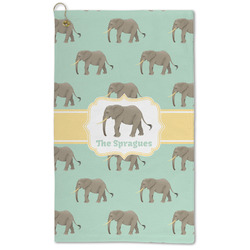Elephant Microfiber Golf Towel (Personalized)