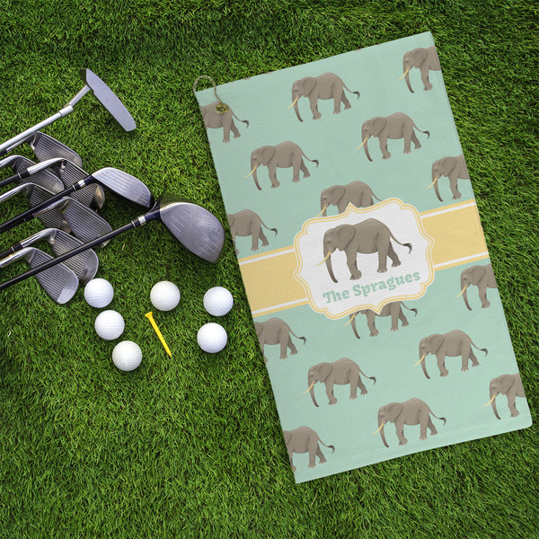 Elephant Microfiber Golf Towels - LIFESTYLE