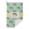 Elephant Microfiber Golf Towels Small - FRONT FOLDED