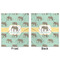 Elephant Minky Blanket - 50"x60" - Double Sided - Front & Back