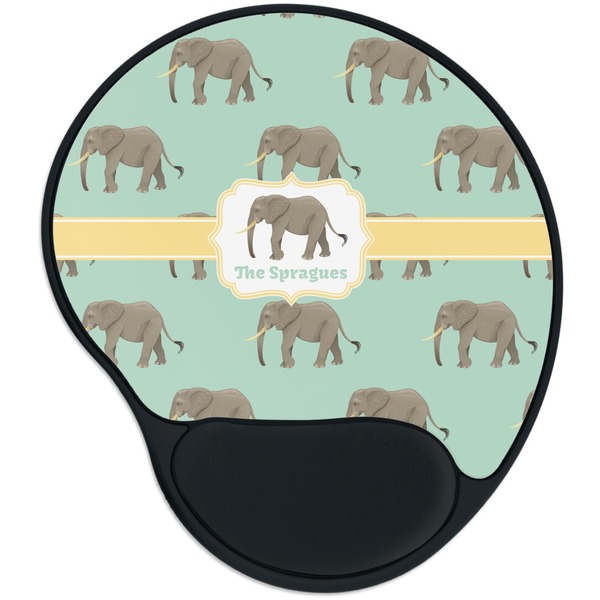 Custom Elephant Mouse Pad with Wrist Support